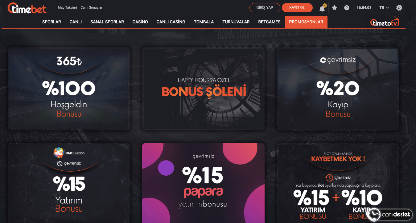 timebet promosyonlar - Timebet Bahis Sitesi